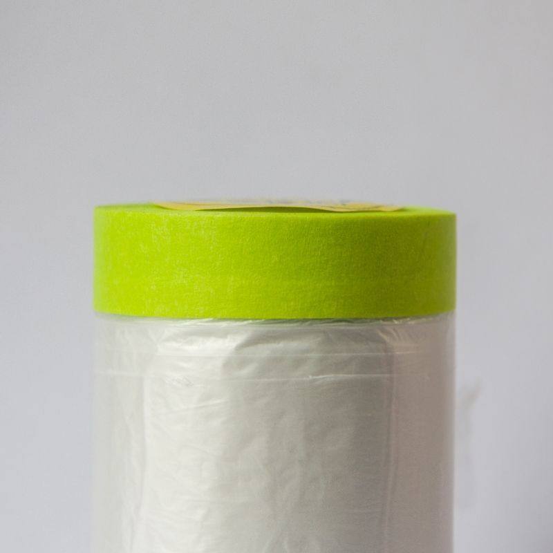 绿色高粘和纸遮蔽膜油漆遮蔽保护膜喷漆装修喷涂汽车防尘膜出口型,淘宝优惠券,粉丝福利购,淘宝优惠卷