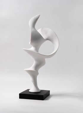 可定制抽象雕塑砂岩舞者摆件