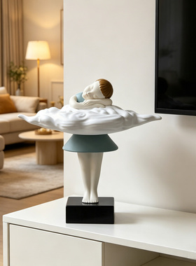 可定制中式人物雕塑艺术品酒店