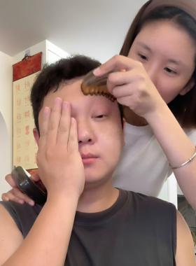 日系面部轮廓刷去水肿v脸部塑形提拉淋巴按摩刷眼颈护理美容工具