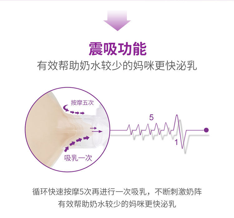 卡乐怡电动充电全自动按摩吸奶器 卡乐怡吸奶器