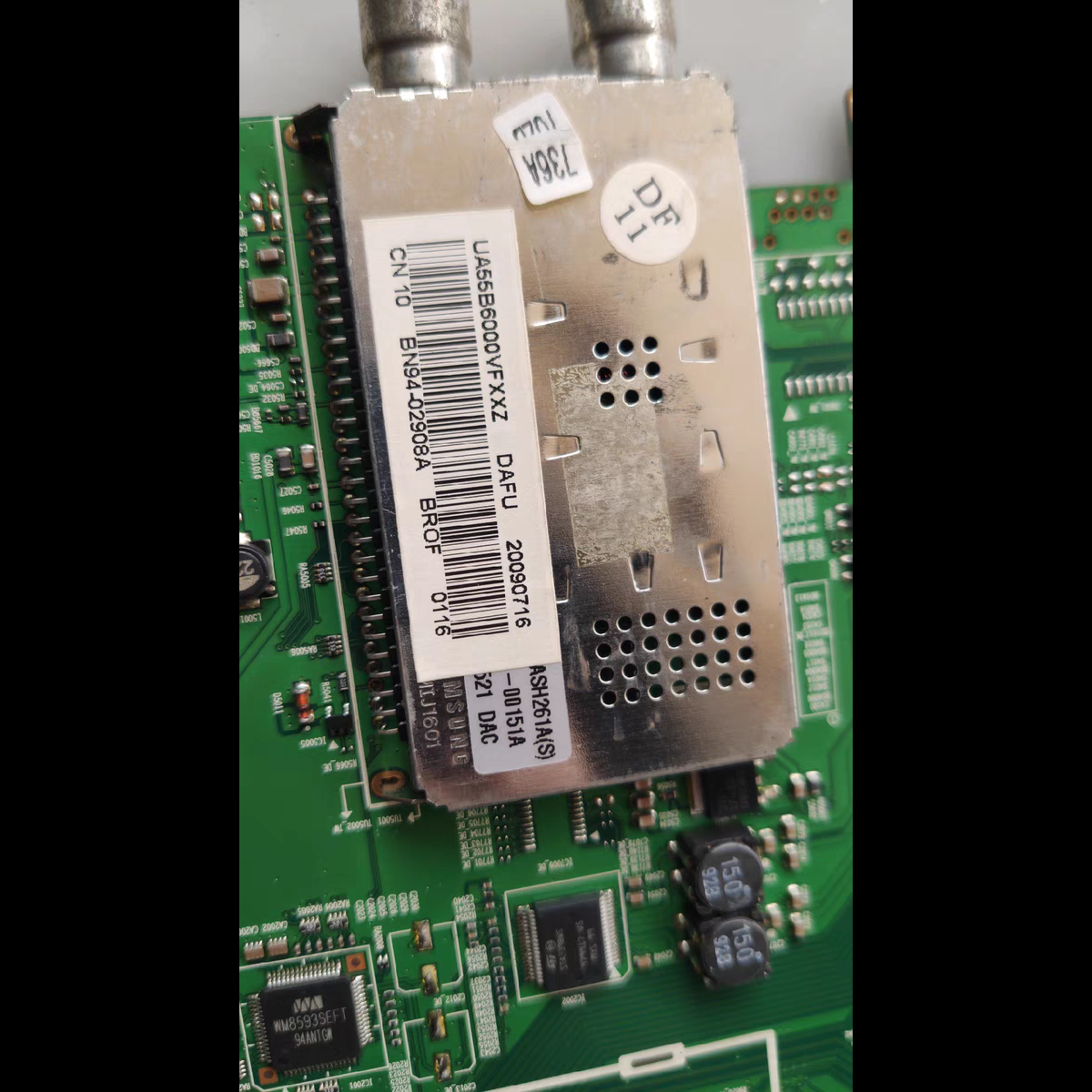 三星 UA55B6000VF 主板 BN41-01214B 02908A T550FBE1 V546H1 - 图0