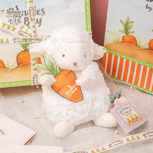海湾兔Bunnies 小羊公仔玩偶安抚娃娃毛绒玩具男女生日情人节礼物 - 图3