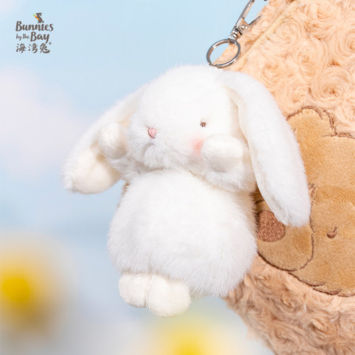 海湾兔Bunnies 小羊小熊兔子挂饰可爱公仔毛绒玩偶钥匙扣背包挂偶 - 图1