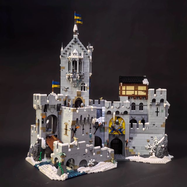 Building block 910029 Medieval knight mountain fortress