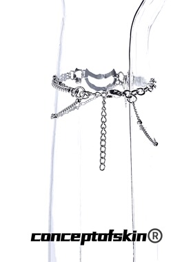 conceptofskin肌理概念 跳跃因子系列高街配饰小众设计｜半月手链