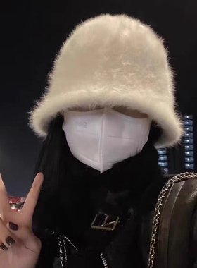 渔夫帽逛街休闲女秋冬盆帽