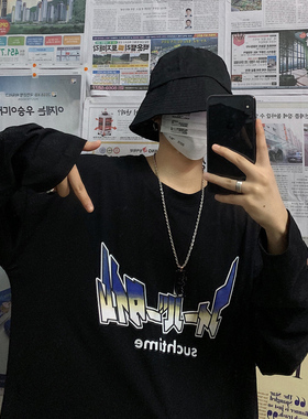 ins黑色网红款乞丐钟型男女帽子