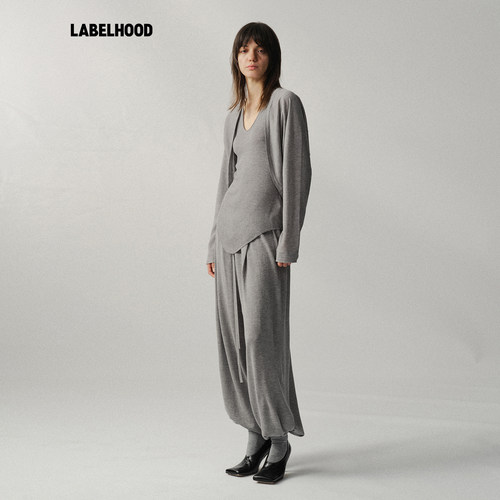 【Liegee】蕾虎Adrift“漂流”罗纹微透背心2026春夏新款女装上衣 - 图2
