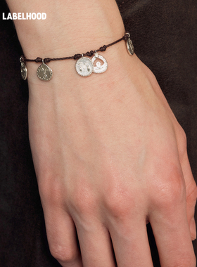 SALEEPEPE纯银欢聚编绳手链