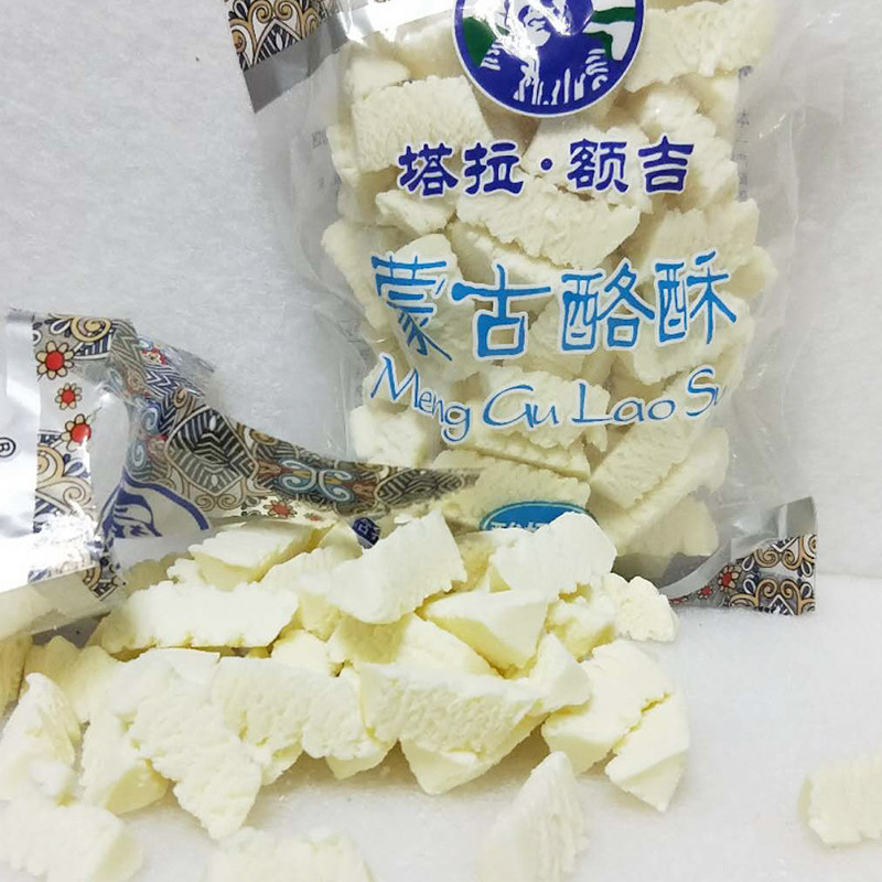 塔拉额吉500g酸奶疙瘩内蒙古条酪酥 良山谷珍奶酪