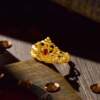 Hong Kong jewelry 999 gold women's ring