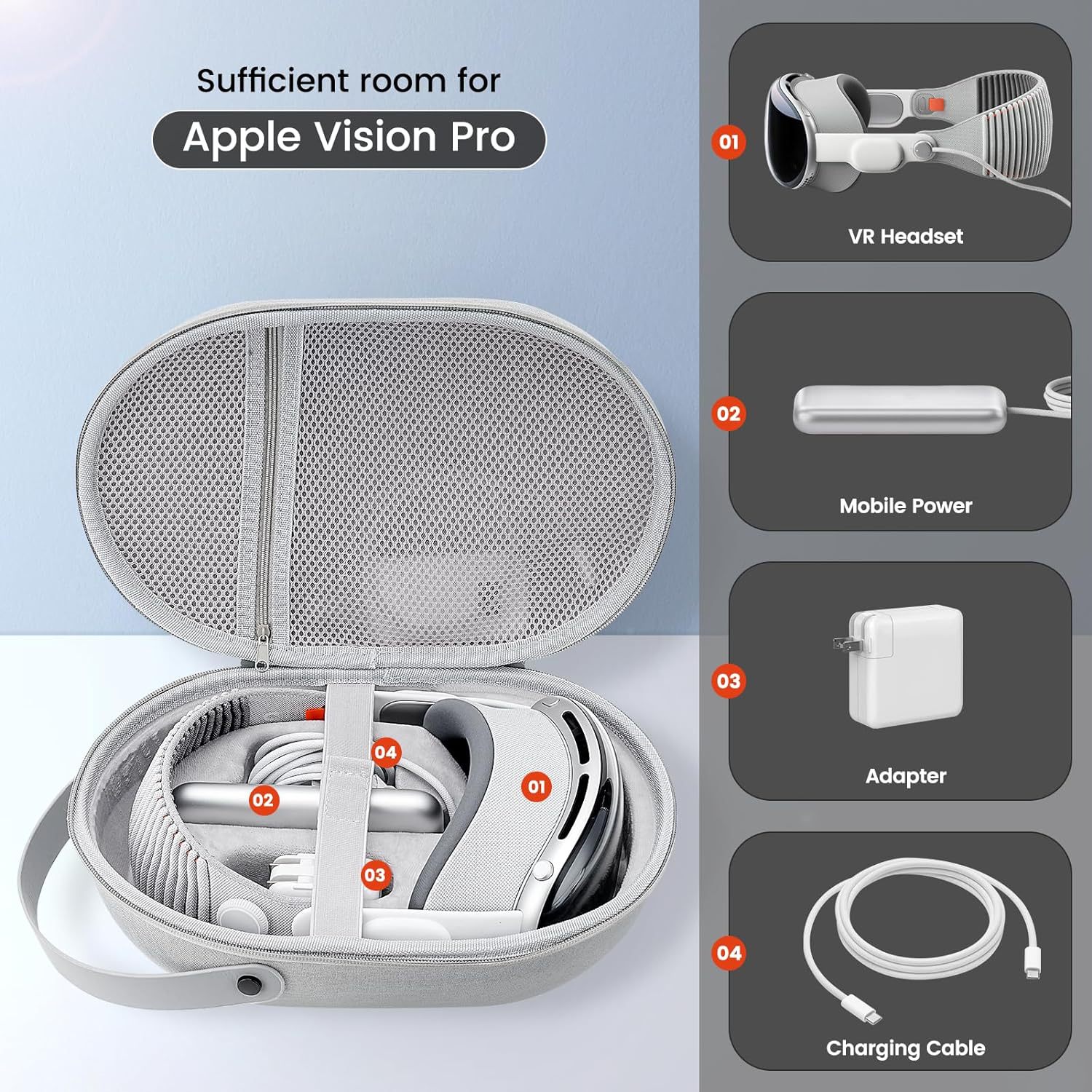 Visionpro storage bag Apple smart glasses