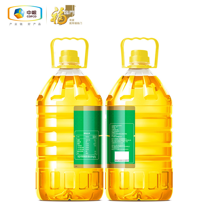 福临门非转基因压榨玉米油5L*1*2桶食用油营养优选胚芽b,淘宝优惠券,粉丝福利购,淘宝优惠卷