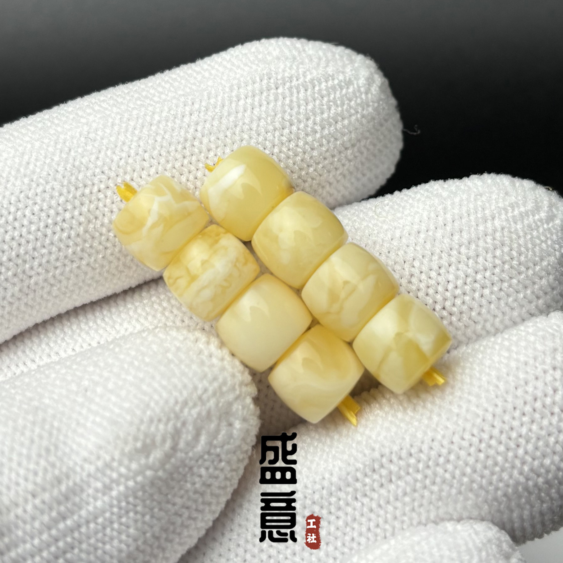 天然蜜蜡直切老型桶珠单珠星月金刚菩提腰顶珠108颗文玩手串配饰,淘宝优惠券,粉丝福利购,淘宝优惠卷