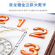 Polaris Square Temperature and Humidity Chinese Wall Clock Silent
