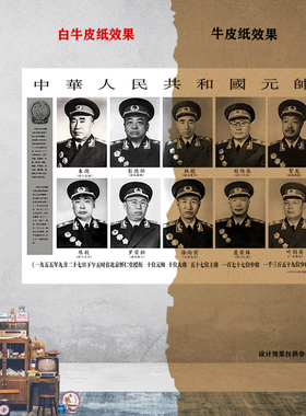 开国十大元帅红色文化人物怀旧