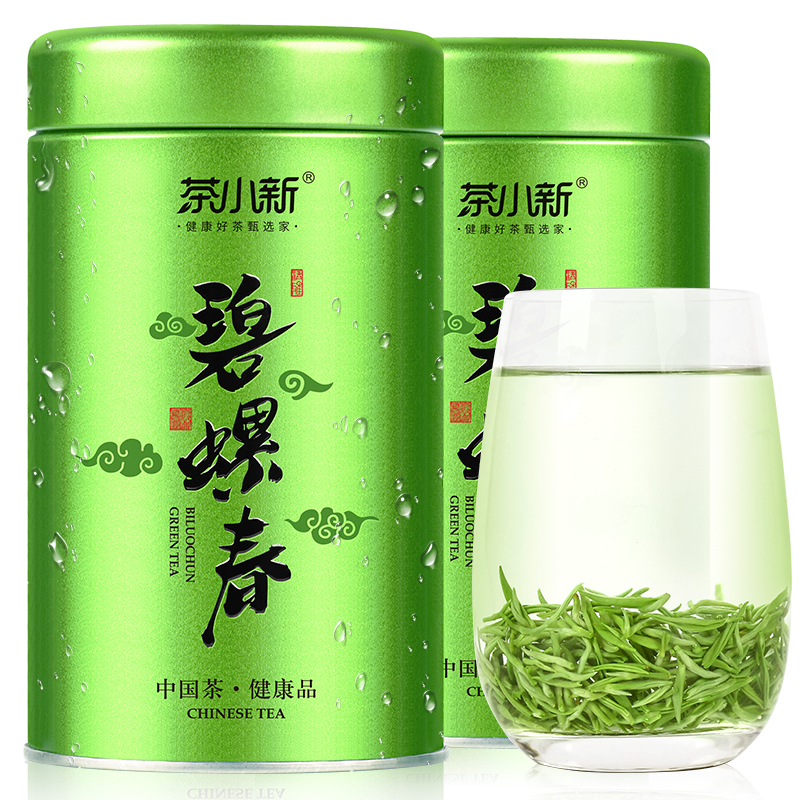 茶小新旗舰店碧螺春新茶特级浓香型明前特级苏州绿茶散装茶叶嫩芽500g0