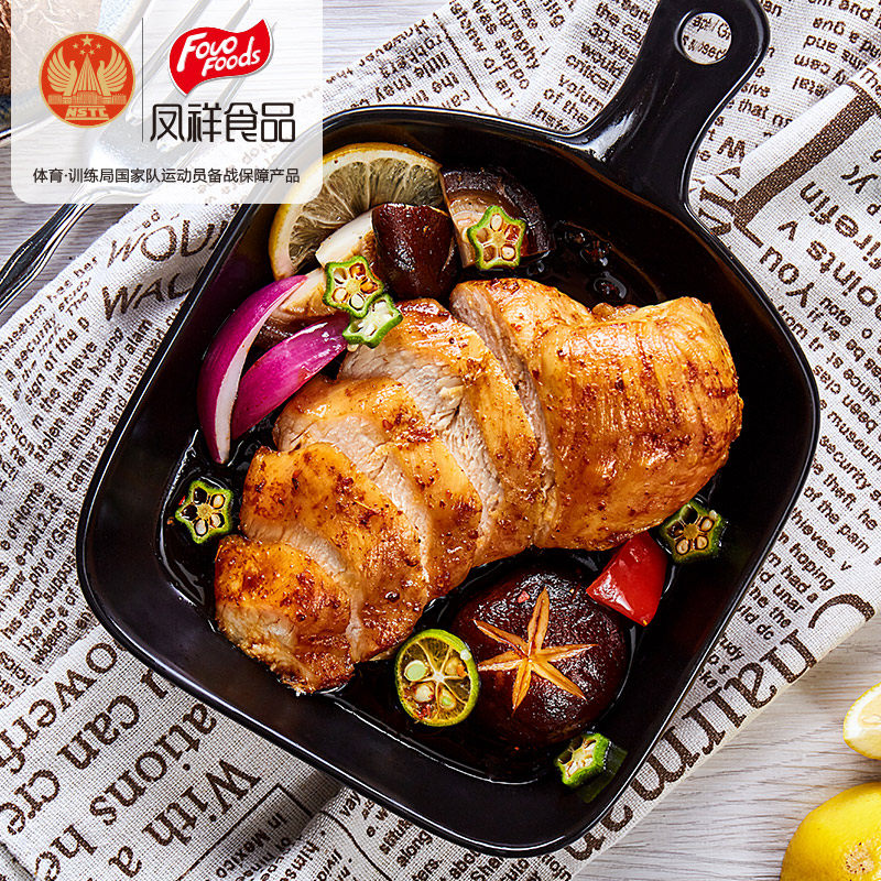 凤祥优形沙拉电烤烧烤味100g鸡胸肉 凤祥食品鸡胸