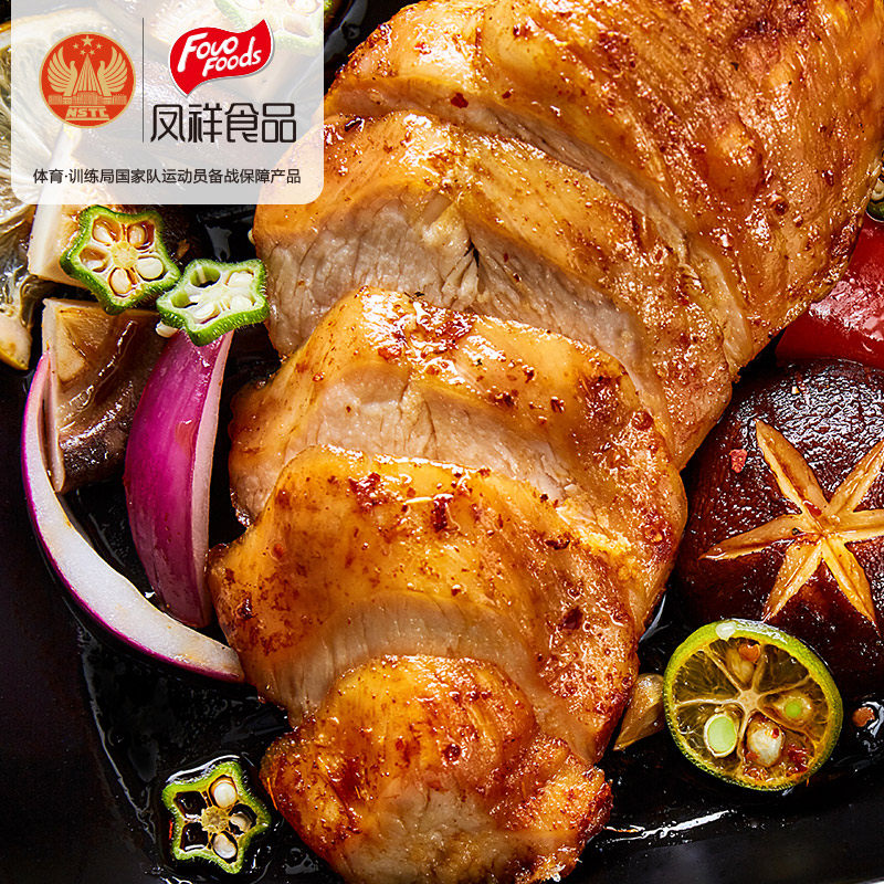 凤祥优形沙拉电烤烧烤味100g鸡胸肉 凤祥食品鸡胸