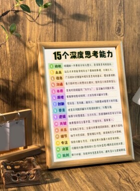 学习摆台相框墙面装饰挂画