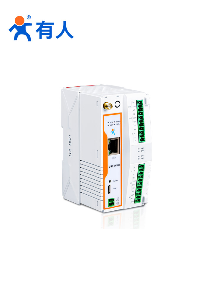 有人M100积木式边缘计算网关PLC 4Gdtu远程IO控制modbus rtu MQTT - 图3