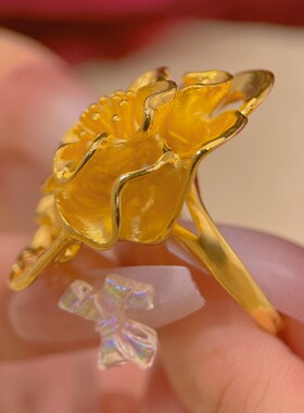 女仿真黄金新娘结婚仿真三金