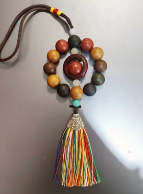 古法合香珠【五行真气香】金木水火土合香珠安神车挂车载香氛