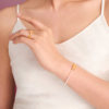Chow Tai Fook SOINLOVE Treasure Girl Endless Summer Hydrangea Gold Pearl Ring Birthday Gift