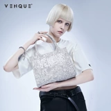 Синяя маленькая сумка через плечо, барсетка, небольшая сумка