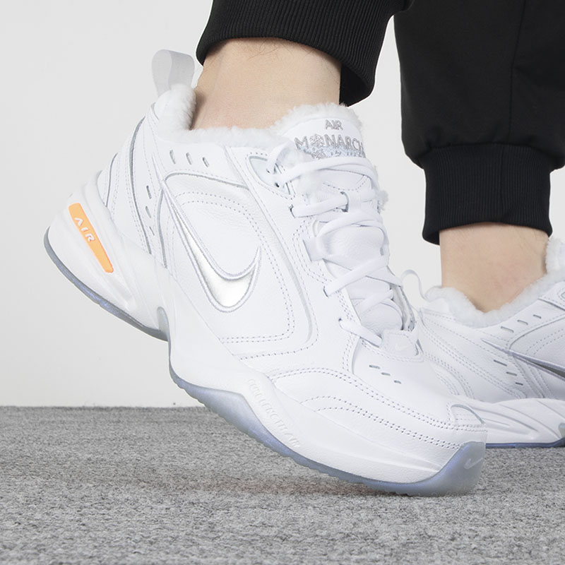 nike 耐克冬季男鞋AIR MONARCH IV加绒运动鞋休闲鞋AV6676-100 - 图1