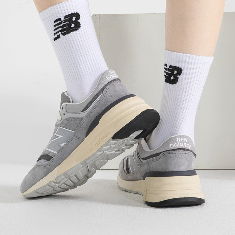 New Balance复古跑步鞋男鞋女鞋NB997R系列元祖灰运动鞋U997RHA - 图1