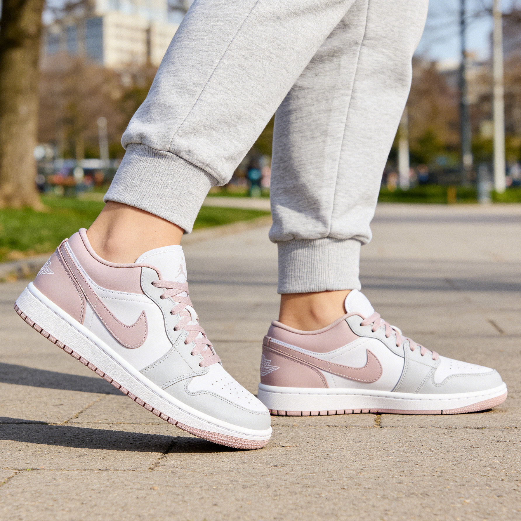 耐克nike正品女鞋官方旗店aj1低帮休闲板鞋少女玫红休闲鞋DC0774,淘宝优惠券,粉丝福利购,淘宝优惠卷