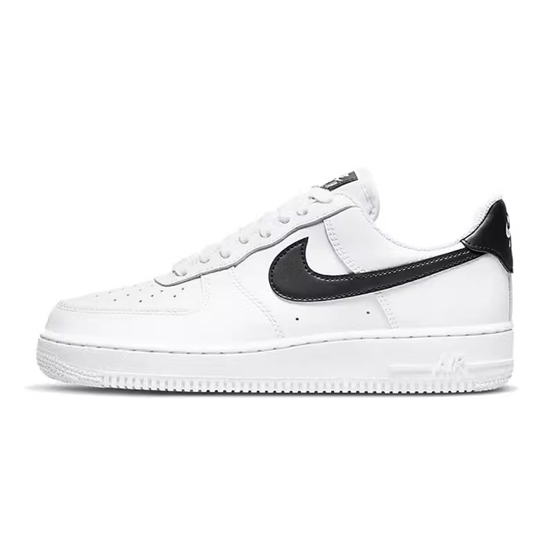 Nike耐克鞋子Air Force 1 LowAF1白黑女鞋低帮休闲板鞋DD8959-103-图3