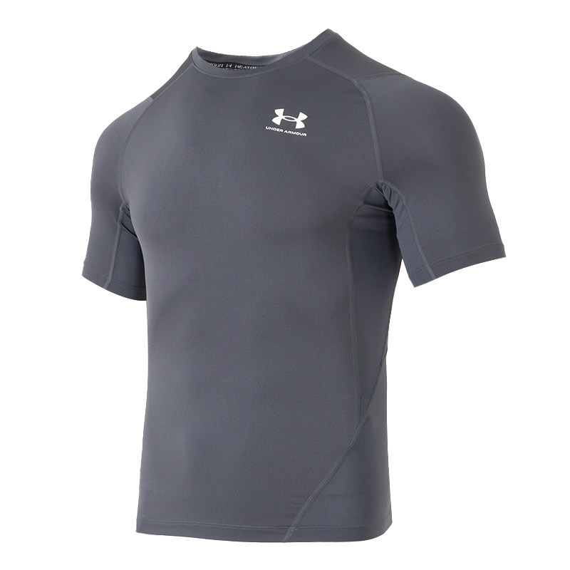 安德玛UA正品男装 2025冬季新款紧身衣短袖T恤跑步健身运动服,淘宝优惠券,粉丝福利购,淘宝优惠卷