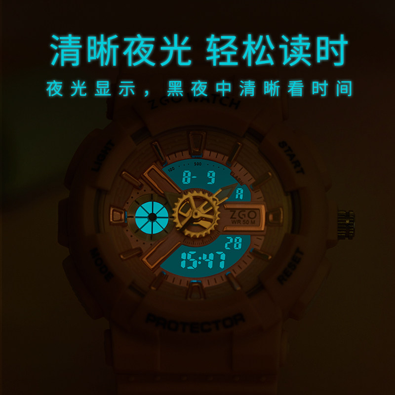 韩版电子女简约气质迪士尼女孩手表 幻速国产腕表