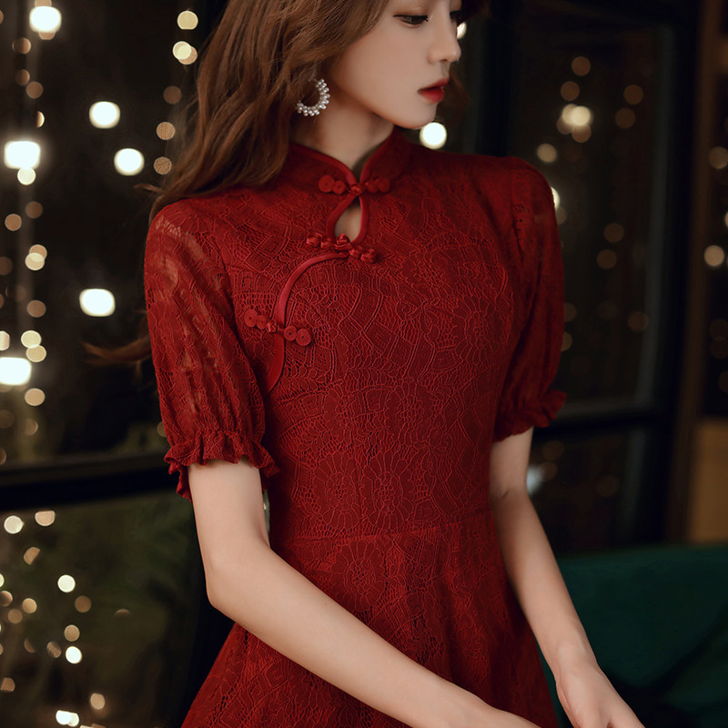 新娘平时可穿2020新款秋季敬酒服 千蒂缇礼服/晚装