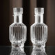 Wine utensils with white wine in one mouthful of stripes and creative artificial blowing