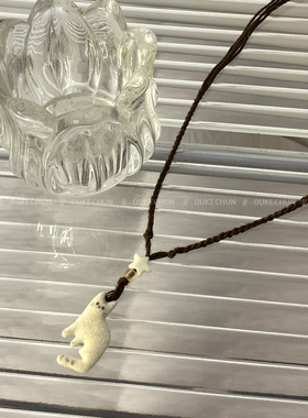 甜酷可爱小猫吊坠项链百搭配饰