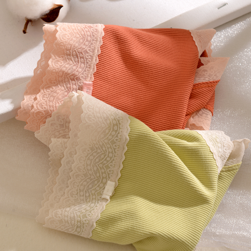 莫代尔内裤女中腰00%纯棉裆纯色柔软2024新款高颜值三角短裤简约,淘宝优惠券,粉丝福利购,淘宝优惠卷