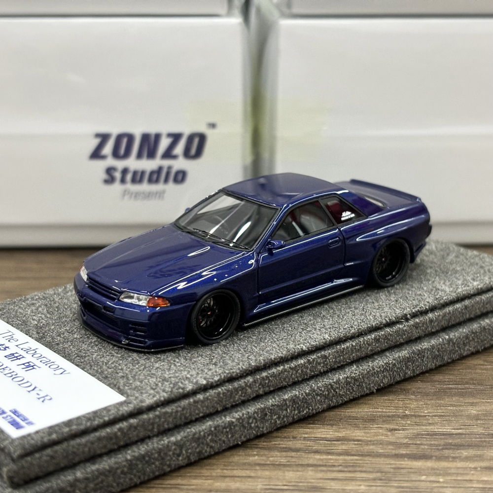 技研所 1:64 Garage Active Widebody R32 高端树脂仿真汽车模型 - 图0