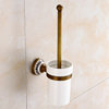European ceramic black antique copper toilet toilet brush