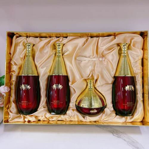 上海维娜化妆品专柜正品 蓓霓芬宫盈红驻颜多效特护礼盒 红宫套装 - 图2