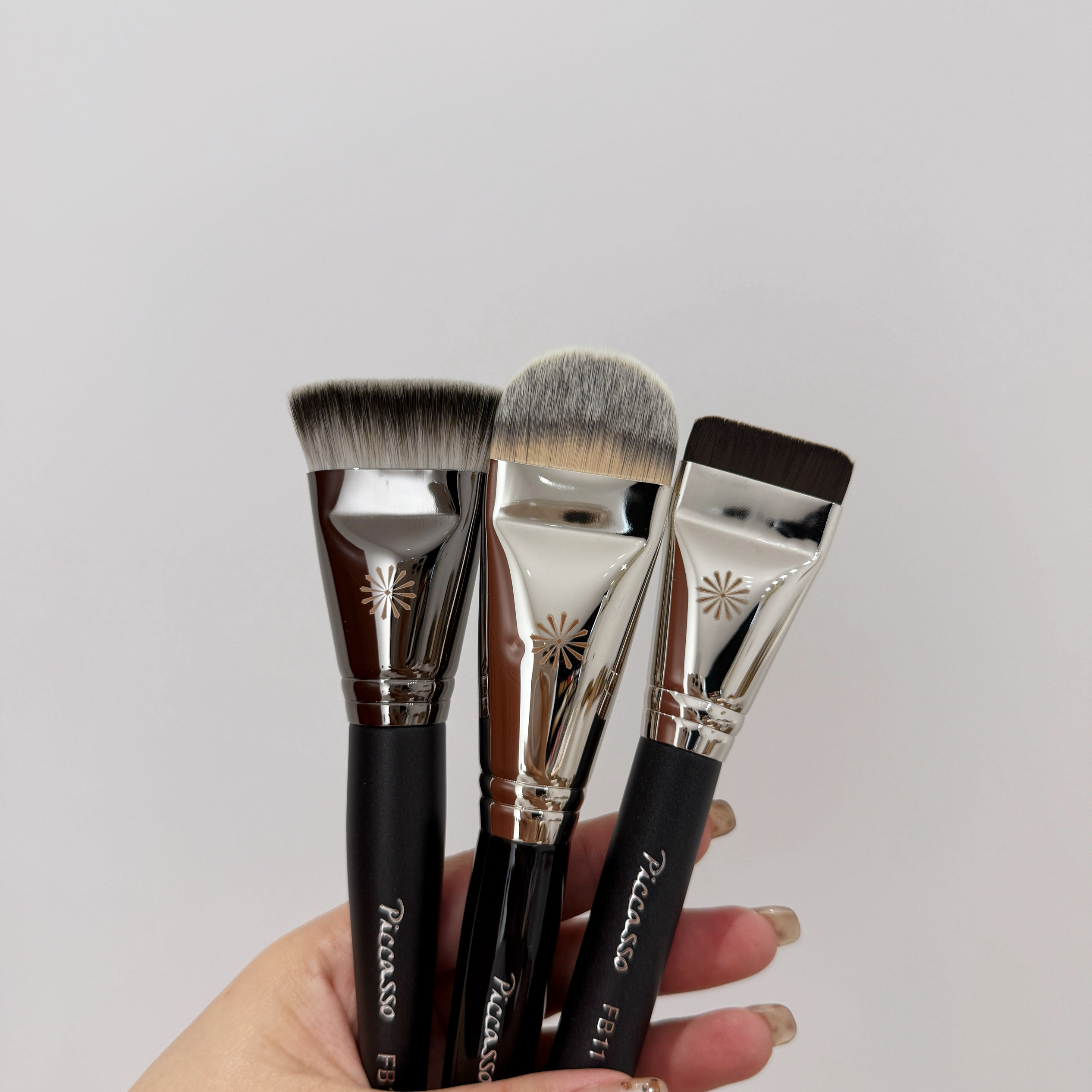 piccasso毕加索FB11/FB20/FB19一字平头刷扁舌粉底刷面膜刷修容刷,淘宝优惠券,粉丝福利购,淘宝优惠卷