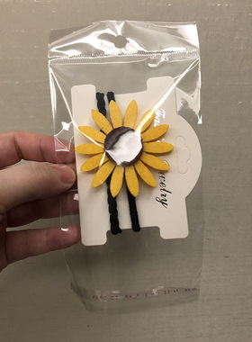 韩版烫银工字包装卡纸白色饰品