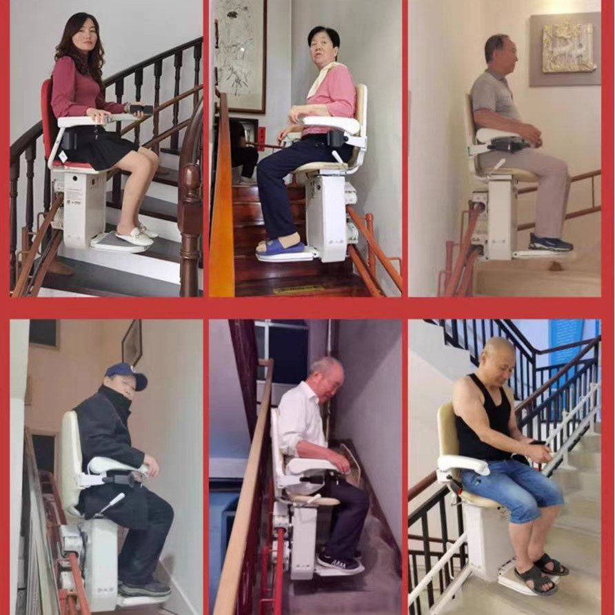 座椅电梯老人爬楼机楼道座椅电梯别墅家用曲线电梯座椅上下楼神器,淘宝优惠券,粉丝福利购,淘宝优惠卷