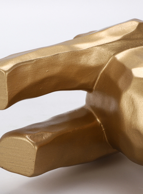 动物抽象轻奢风书柜几何软装饰品