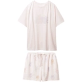 Японские милые легкие и тонкие шорты, штаны, пижама, комплект, короткий рукав