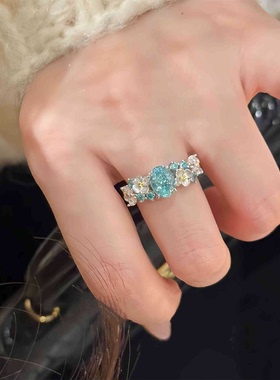 宫廷个性镶风中古精致时尚戒指