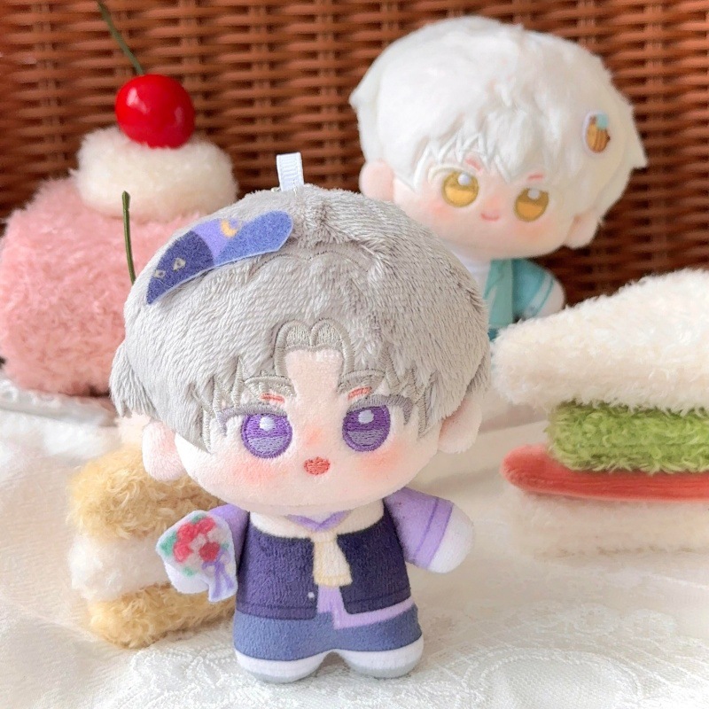 光与夜之恋周边陆沉萧逸夏鸣星齐司礼棉花娃娃玩偶公仔挂件礼物 - 图2
